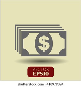 Icono o símbolo de dinero