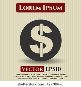 Money icon or symbol