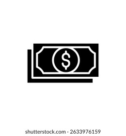 Money icon symbol for apps and websites. Money sign and symbol