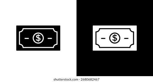 Money icon symbol. simple design editable.