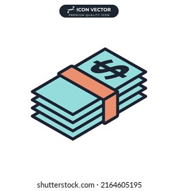 money icon symbol template for graphic and web design collection logo vector illustration