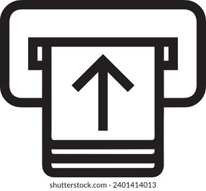 Money icon symbol vector image. Illustration of the dollar currency design image