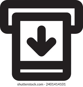 Money icon symbol vector image. Illustration of the dollar currency design image