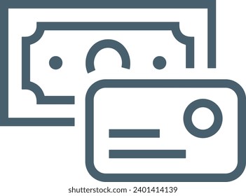 Geldsymbol, Vektorbild. Illustration des Designbildes der Dollar-Währung
