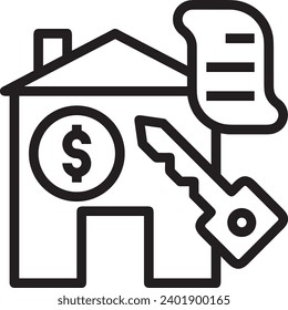 Imagen vectorial del símbolo del dinero. Ilustración de la imagen de diseño de moneda en dólares