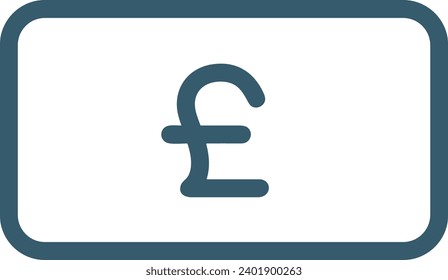 Imagen vectorial del símbolo del dinero. Ilustración de la imagen de diseño de moneda en dólares