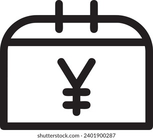 Money icon symbol vector image. Illustration of the dollar currency design image