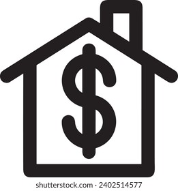 Money icon symbol vector image. Illustration of the dollar currency design image