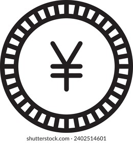 Money icon symbol vector image. Illustration of the dollar currency design image