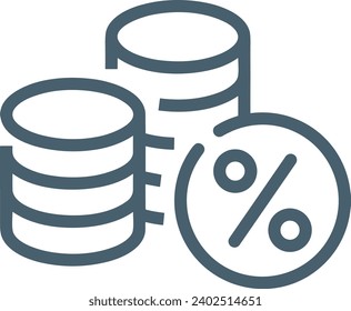 Money icon symbol vector image. Illustration of the dollar currency design image