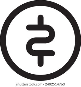 Money icon symbol vector image. Illustration of the dollar currency design image