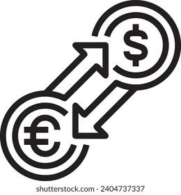 Money icon symbol vector image. Illustration of the dollar currency design image