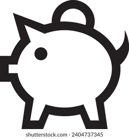 Money icon symbol vector image. Illustration of the dollar currency design image