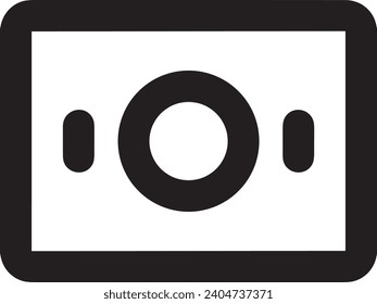 Money icon symbol vector image. Illustration of the dollar currency design image