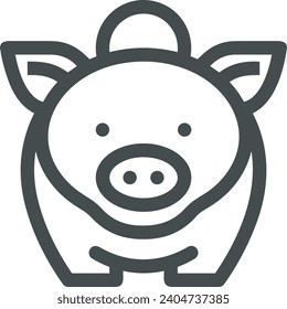 Imagen vectorial del símbolo del dinero. Ilustración de la imagen de diseño de moneda en dólares