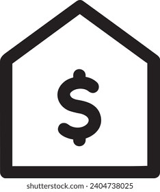 Money icon symbol vector image. Illustration of the dollar currency design image
