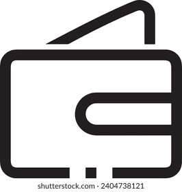 Money icon symbol vector image. Illustration of the dollar currency design image