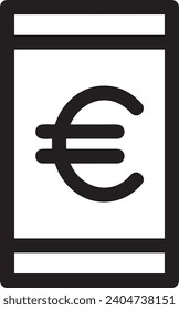 Money icon symbol vector image. Illustration of the dollar currency design image