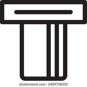 Money icon symbol vector image. Illustration of the dollar currency design image