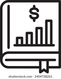 Imagen vectorial del símbolo del dinero. Ilustración de la imagen de diseño de moneda en dólares