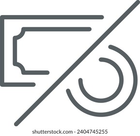 Money icon symbol vector image. Illustration of the dollar currency design image