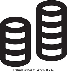 Money icon symbol vector image. Illustration of the dollar currency design image