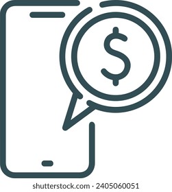 Imagen vectorial del símbolo del dinero. Ilustración de la imagen de diseño de moneda en dólares