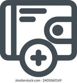 Money icon symbol vector image. Illustration of the dollar currency design image