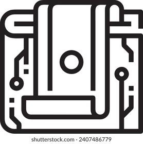 Imagen vectorial del símbolo del dinero. Ilustración de la imagen de diseño de moneda en dólares