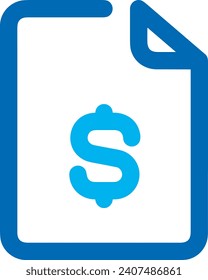 Imagen vectorial del símbolo del dinero. Ilustración de la imagen de diseño de moneda en dólares