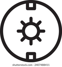 Money icon symbol vector image. Illustration of the dollar currency design image
