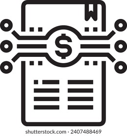 Money icon symbol vector image. Illustration of the dollar currency design image