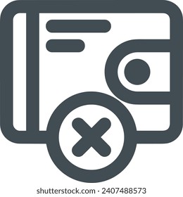 Imagen vectorial del símbolo del dinero. Ilustración de la imagen de diseño de moneda en dólares
