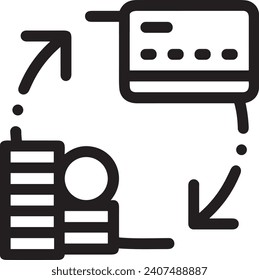 Money icon symbol vector image. Illustration of the dollar currency design image