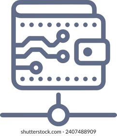 Money icon symbol vector image. Illustration of the dollar currency design image