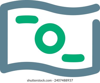 Money icon symbol vector image. Illustration of the dollar currency design image