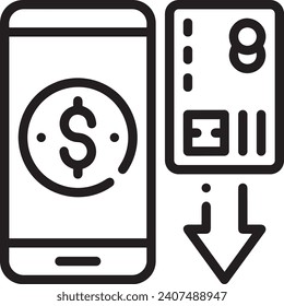 Money icon symbol vector image. Illustration of the dollar currency design image