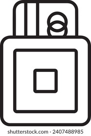 Money icon symbol vector image. Illustration of the dollar currency design image