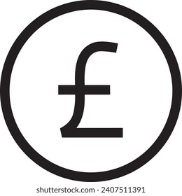 Imagen vectorial del símbolo del dinero. Ilustración de la imagen de diseño de moneda en dólares