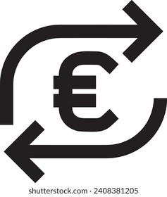 Geldsymbol, Vektorbild. Illustration des Designbildes der Dollar-Währung