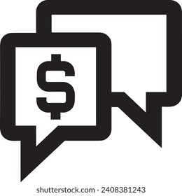 Imagen vectorial del símbolo del dinero. Ilustración de la imagen de diseño de moneda en dólares