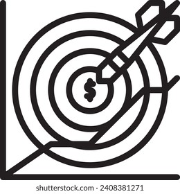 Money icon symbol vector image. Illustration of the dollar currency design image