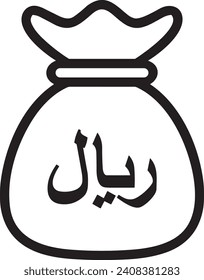 Money icon symbol vector image. Illustration of the dollar currency design image