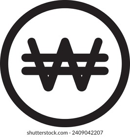 Money icon symbol vector image. Illustration of the dollar currency design image