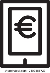 Imagen vectorial del símbolo del dinero. Ilustración de la imagen de diseño de moneda en dólares