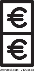 Money icon symbol vector image. Illustration of the dollar currency design image