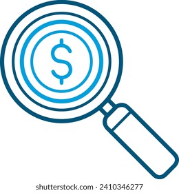 Money icon symbol vector image. Illustration of the dollar currency design image