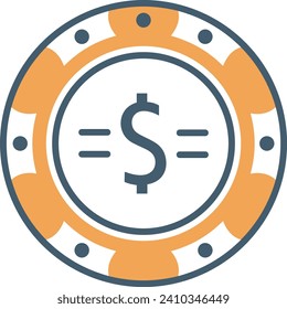 Money icon symbol vector image. Illustration of the dollar currency design image