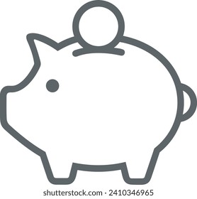 Money icon symbol vector image. Illustration of the dollar currency design image