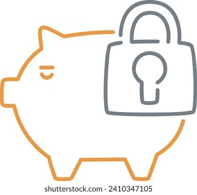 Imagen vectorial del símbolo del dinero. Ilustración de la imagen de diseño de moneda en dólares